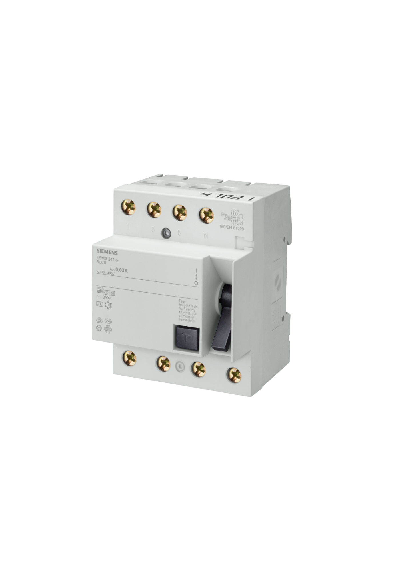 کلید محافظ جان 400 ولت 5SV4347-0 زیمنس